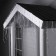 Garland "fringe" 3 × 0.6 m, IP44, UMS, white thread, 160 smd-led, white glow, 220 V