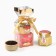 Gift set "New Year's Gift": tea with orange and cinnamon 50 g, creamless cedar cedar, 120 g.