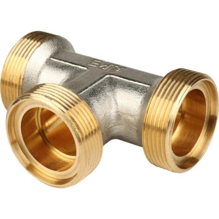 The STOUT SFS-0009-000026 tee, d = 26x26x26 mm, for metal-plastic pipes, screw-3