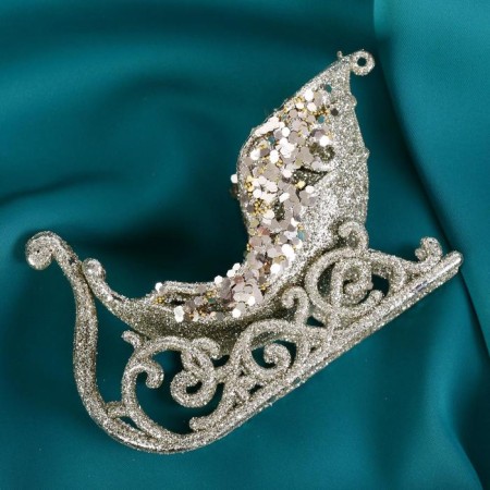 Jerk decoration "Shining glaze - Sani" 11x6.5 cm, gold