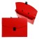 A4 Calligrata Portfli folder, 1 department, 700 μm, up to 300 sheets, red