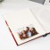 Photo album magnetic 23x28 cm. 30 sheets, "Flowers"