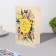 Birthday card!" multi -colored flowers, butterfly