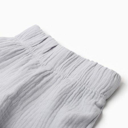 Kids' costume (shirt and shorts) I, R. 74-80, gray-3