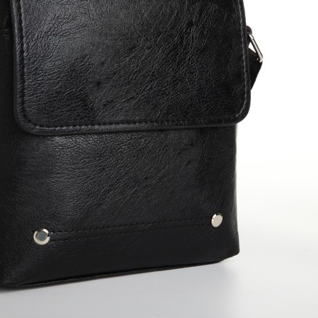 Male bag, black color-2