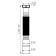 Corporal pipe Aquant, 1 1/4 "x 40/50 mm, l = 360-730 mm