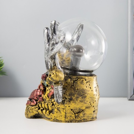 Plasma ball "Deer" gray 20x12x23 cm Risalux-3
