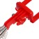 Monopod by Eltronic 2225, 24-100 cm, Android/iOS, red