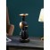 Cosmonaut Little Code, Polystone, 47 cm, black and gold