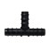 T-shaped tee, for a hose 1/2 "(12 mm), plastic