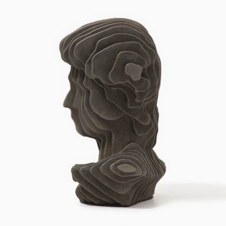 David head figurine 18 x 18 x 29 cm-3