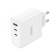 The N30, USB/2TYPE-C, 3 A, white-white network charger.