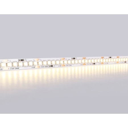 Ambrella GS1501, 5 m, IP20, 2835, 240 LED/m, 19.2 W/m, 12V, glow warm white-1