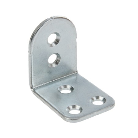 Furniture corner, 32x32x25x2 mm, zinc, in packaging 300 pcs.