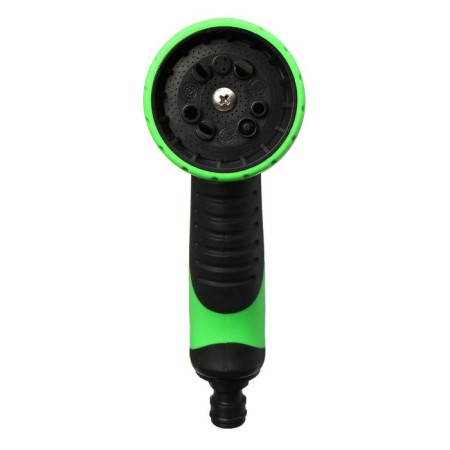 Pistol-sprayer, 10 modes, under connector, plastic, Greengo-3