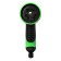 Pistol-sprayer, 10 modes, under connector, plastic, Greengo