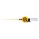 Winter fishing rod "Yaman" TT-55C, with a foam pen, 33 cm, packaging 5 pcs.