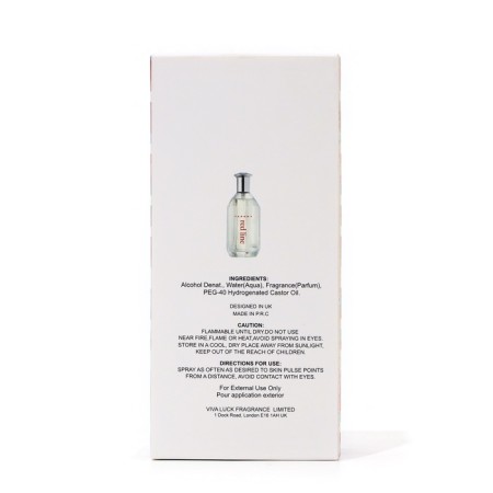 Tuale water men's Red Line, 100 ml-5