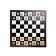 Magnetic chess 28 x 28 cm, King H-4.9 cm, Pig H-2.4 cm