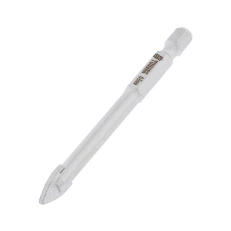 Ceramic drill carbide tundra, hexagonal shank, 8 mm