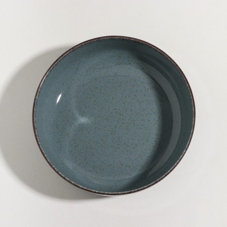 Pearl salad bowl, d = 15 cm, 500 ml, blue, porcelain-1