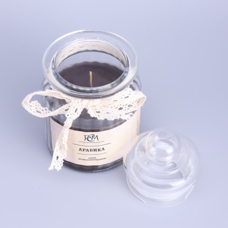 Candle in the bank flavored "Arabica" 180g, combustion time 45h-3