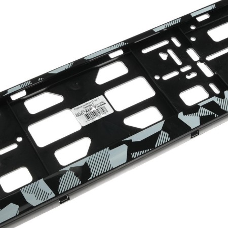 Frame for a car number, book, black "Shards"-3