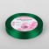 Satin ribbon, 12 mm × 23 ± 1 m, color saturated green No. С1123