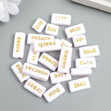 Beads for creativity plastic 