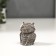 Souvenir Polystone "Owl with golden eyes" MIX 5.5x4.5x3 cm