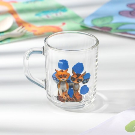 Mug "Night Cats of the Hermitage", 230 ml, glass