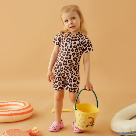 Bathing suit Children's baby Me "leopard" Growth 98-104 cm-4