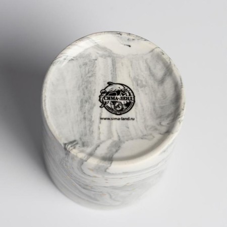 Ceramic glass with embossing, "Moon", 8 x 9.5 cm-4