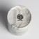 Ceramic glass with embossing, "Moon", 8 x 9.5 cm