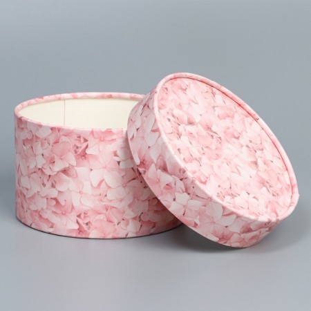 Set of hats 3 in 1, gift packaging, “flowers”, 16 x 10, 14 x 9, 13 x 8.5 cm-2