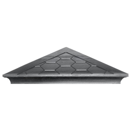 PPK cap to a column column, 1.5 × 1.5 bricks, 39 × 39 × 4.3 cm, graphite, “flexible tile”-1