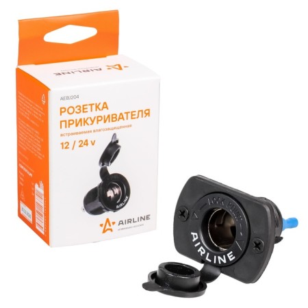 The cigarette lighter nest is built -in moisture. 12/24V plastic AEBJ204