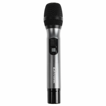 Microphone for Karaoke Eltronic 10-06, wireless, receiver, black-1