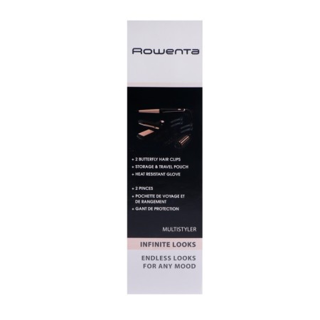 Multistayer Rowenta CF4231F0, 14 in 1, 190 ° C, ceramic coating, black and honey-9