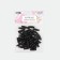 Cleeper for the cord, double, d = 4 mm, 8 × 25 mm, 50 pcs, black color