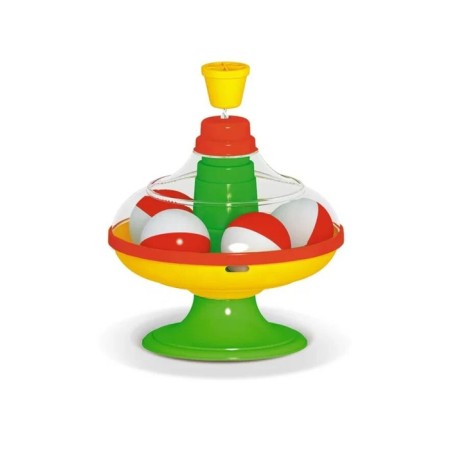 Yula with balls, diameter 14 cm