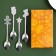 A set of spoons "Happiness and Good luck", 4 pcs., 12.8 x 2.3 cm, 12.8 x 1.9 cm