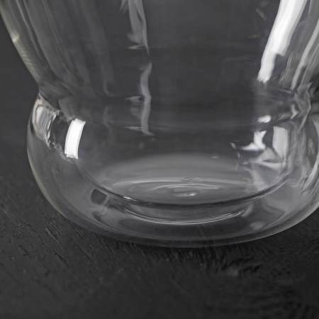 A glass glass with double walls "Paul. Wave -wavy ", 250 ml-1