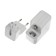 Network charger GQ-9, 2 Type-C, 3 A, 35 W, white
