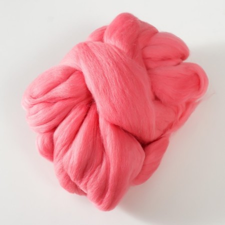 Fasting wool 100% half -toned wool 100g (324 St. Azalia)-1