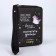 The youth wallet is “meaning of life” 10x8.5x2 cm, black