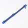 The collar is two -layer with fastx and a reflective strip, 30 x1.5 cm, blue