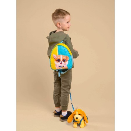 Soft toy in the backpack "Funny Oliver"-7