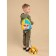 Soft toy in the backpack "Funny Oliver"