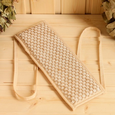 Bath Mochell with “long” handles, nettles, cotton, 32x11cm